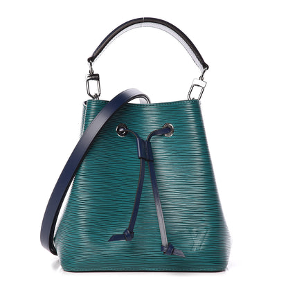 Louis Vuitton Epi Neonoe BB Emerald Green Indigo 1 of 10