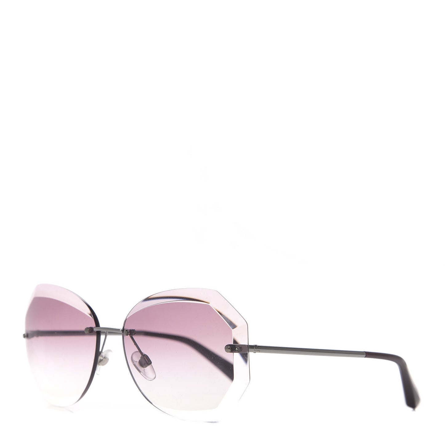Metal Spring Round Sunglasses 4220 Pink