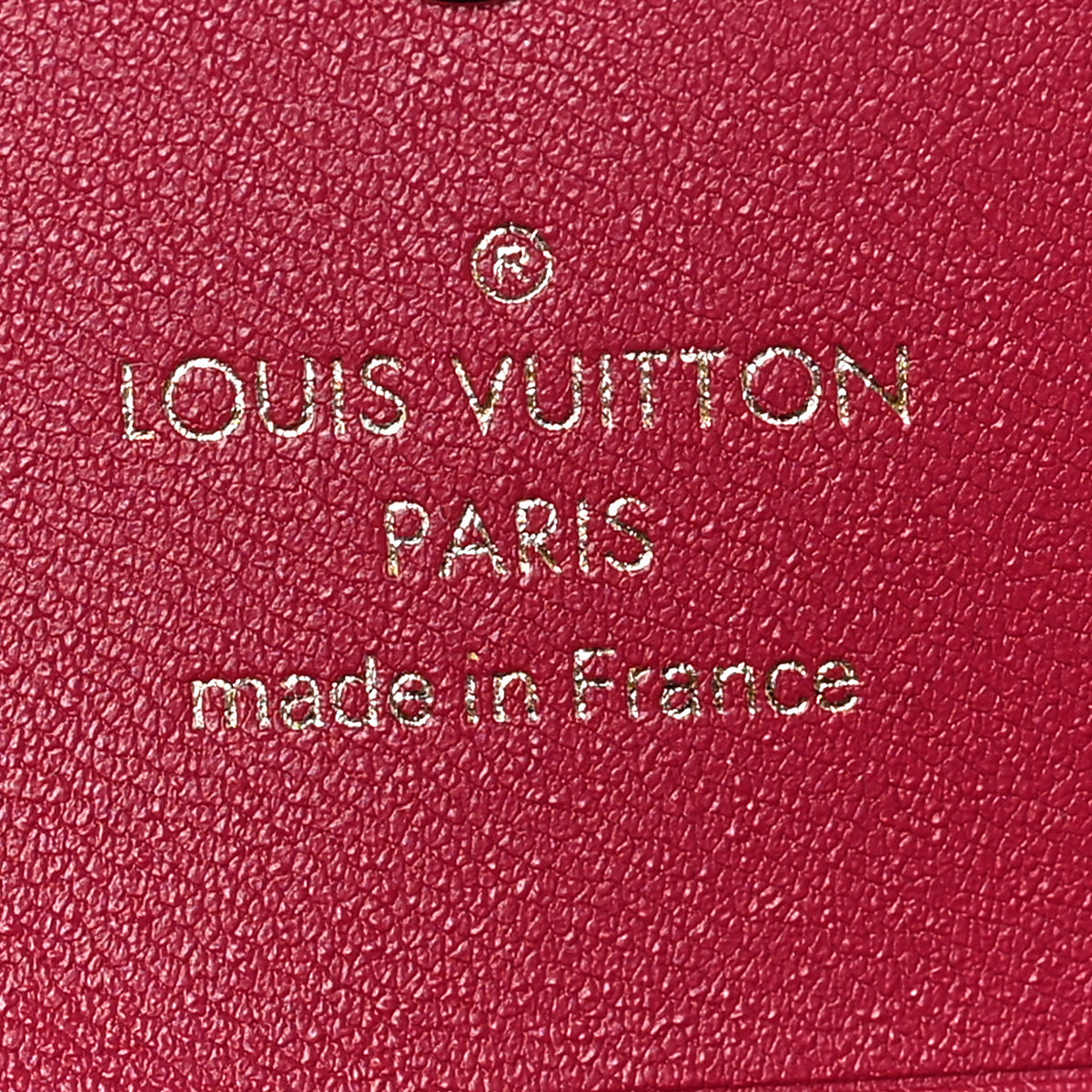 Monogram Small Kirigami Pochette Insert Fuchsia