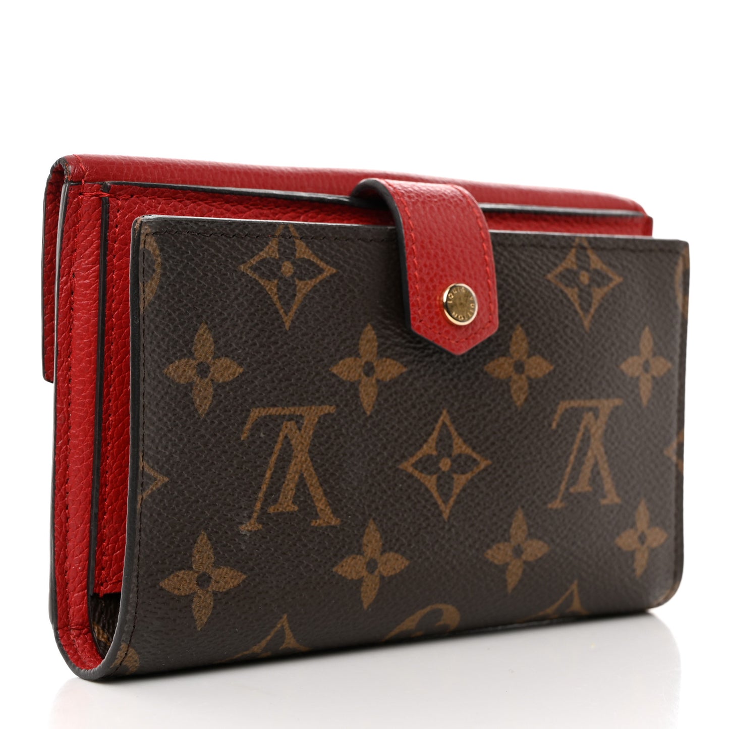 Monogram Pallas Compact Wallet Cherry