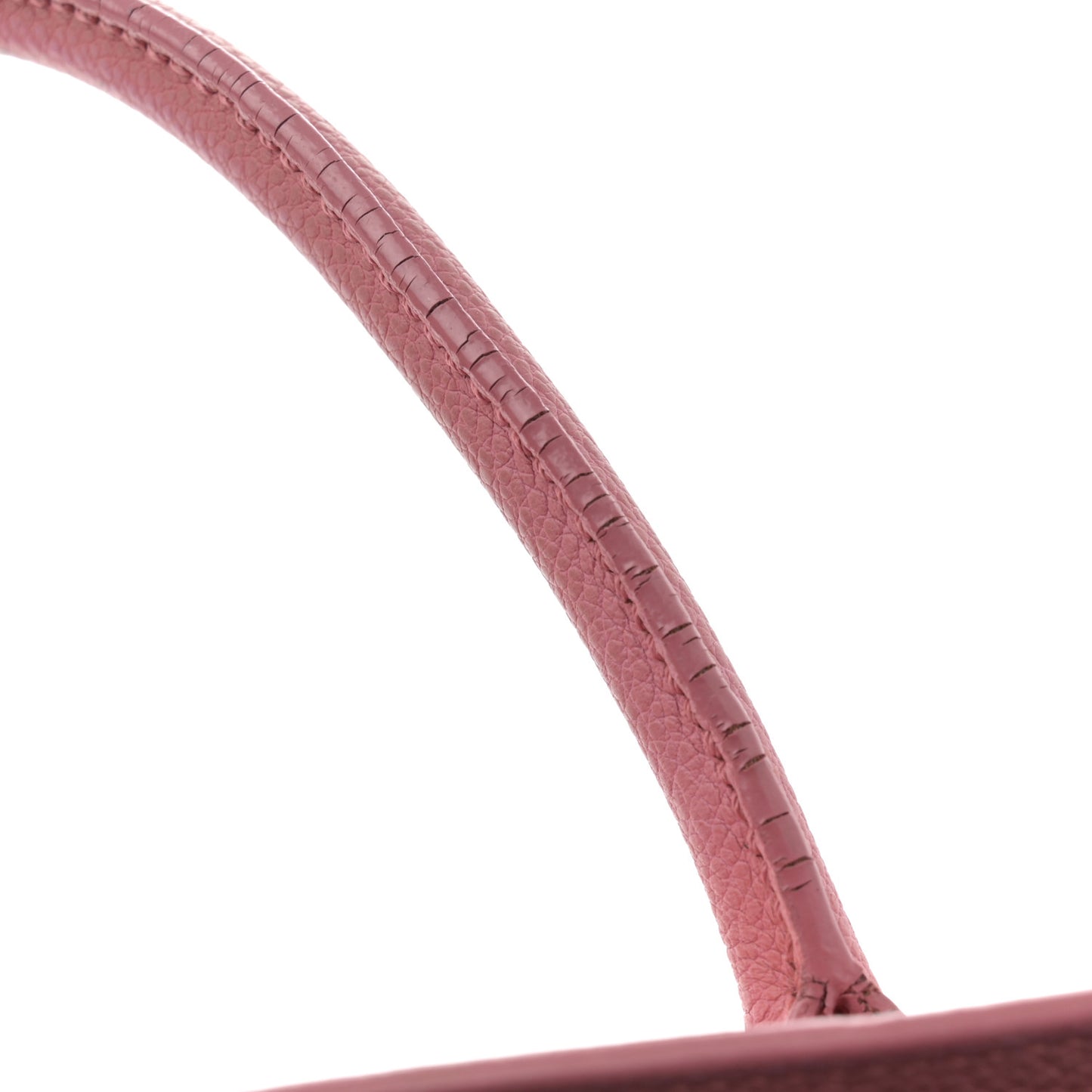 Grained Calfskin Baby Sac De Jour Dark Rose