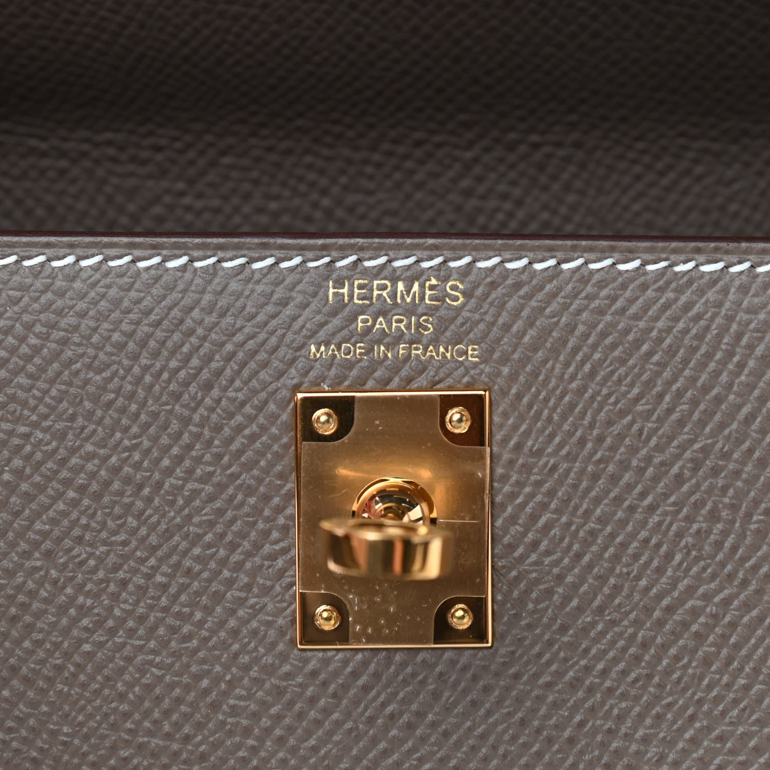Hermes Epsom Kelly Sellier 25 Etoupe 6 of 11