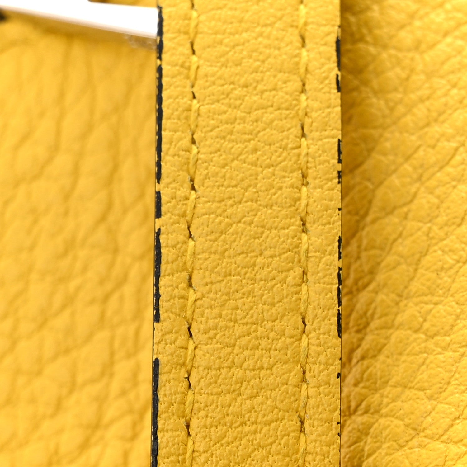 Loewe Calfskin Mini Elephant Crossbody Bag Yellow 11 of 11