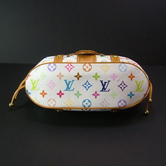 Louis Vuitton Monogram Multicolor Theda GM White 5 of 11