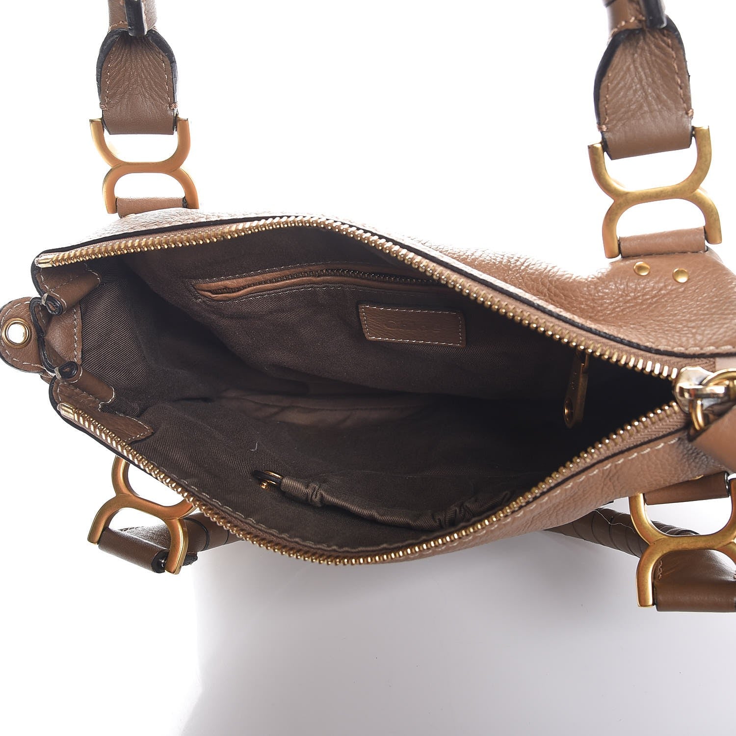 Chloe Calfskin Medium Marcie Satchel Nut 6 of 16