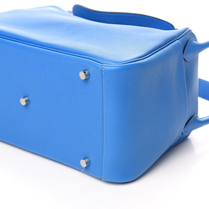 Hermes Evercolor Lindy 30 Bleu Hydra 9 of 10