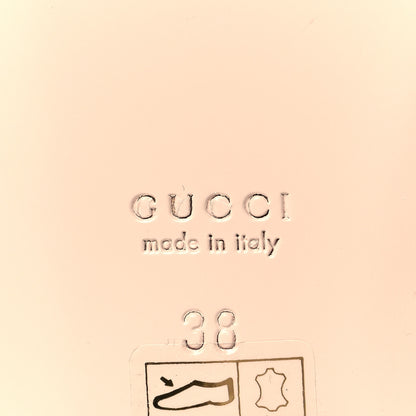 Gucci Nappa Horsebit Flat Slide Sandals 38 Black 6 of 8