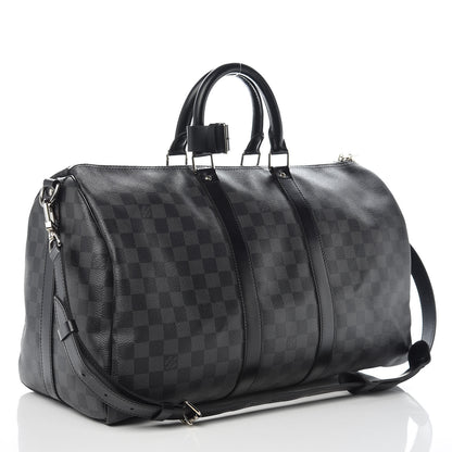 Louis Vuitton Damier Graphite Keepall Bandouliere 45 3 of 11