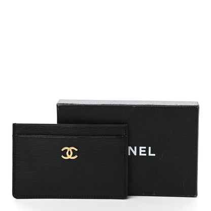 Chanel Calfskin CC Card Holder Black 9 of 9
