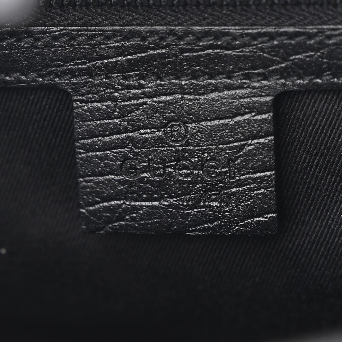 Monogram Bamboo Bullet Handbag Black