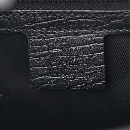 Gucci Monogram Bamboo Bullet Handbag Black 6 of 10