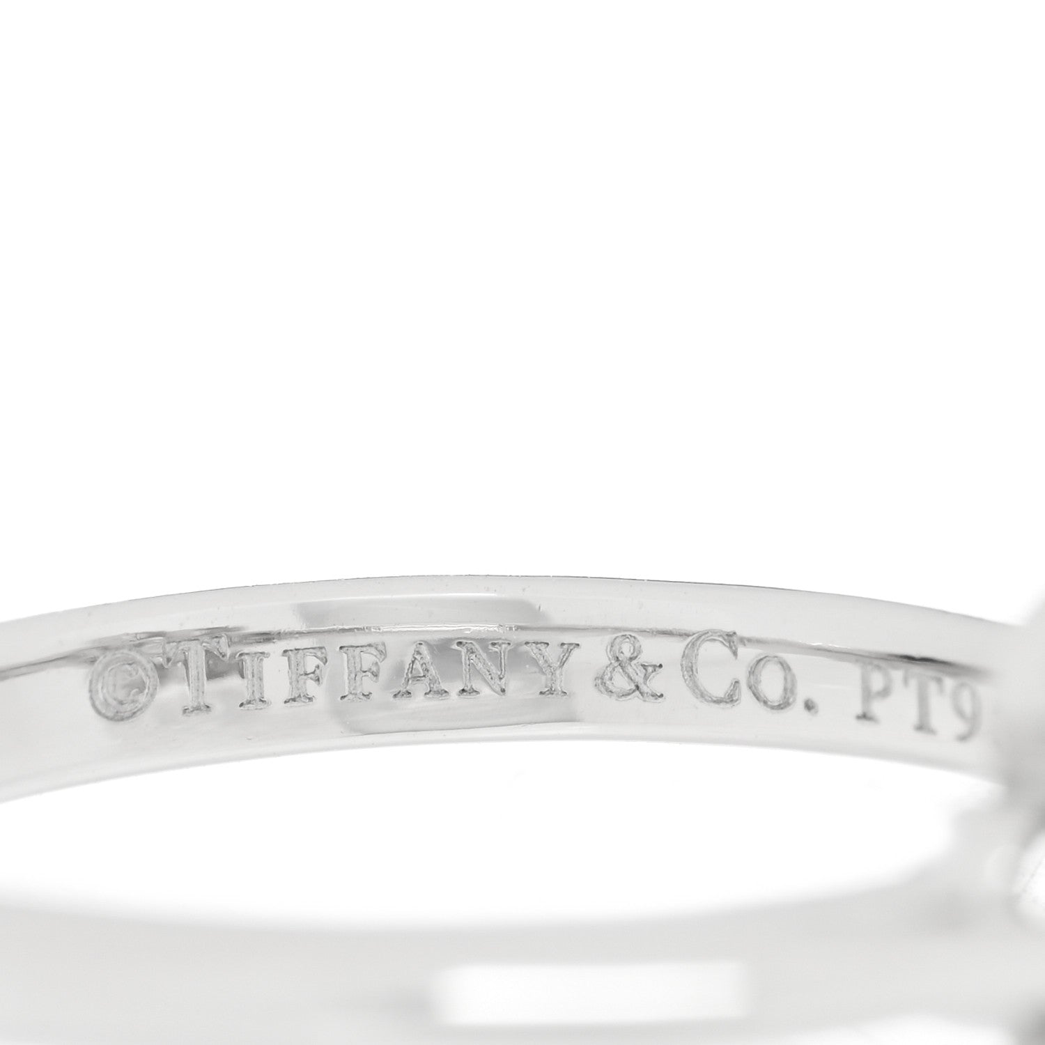 Tiffany Platinum Diamond Enchant Flower Ring 48 4.5 4 of 4