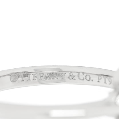 Tiffany Platinum Diamond Enchant Flower Ring 48 4.5 4 of 4