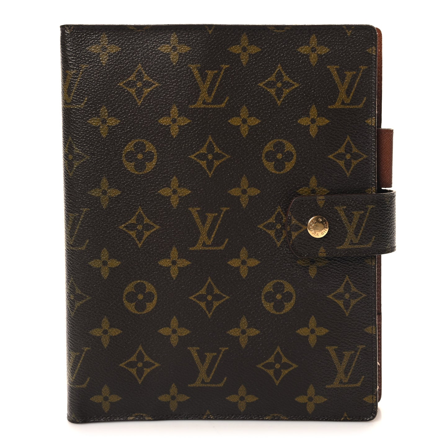 Monogram Large Ring Agenda Cover
