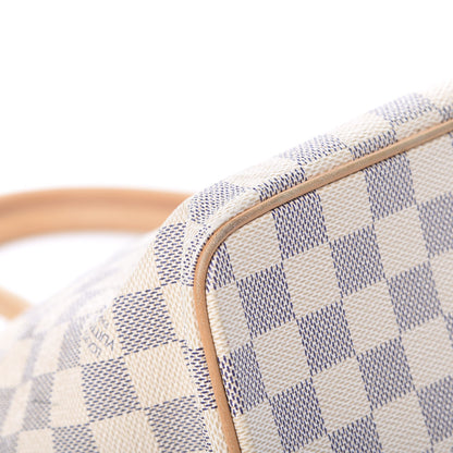 Louis Vuitton Damier Azur Saleya MM 8 of 17