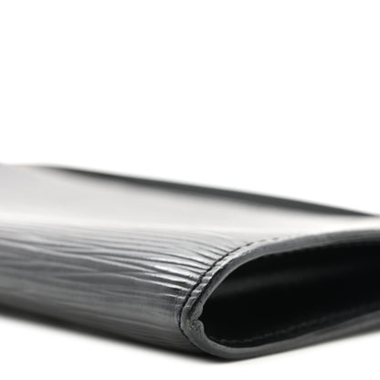 Louis Vuitton Epi Pochette Accessories 24 Black 9 of 13