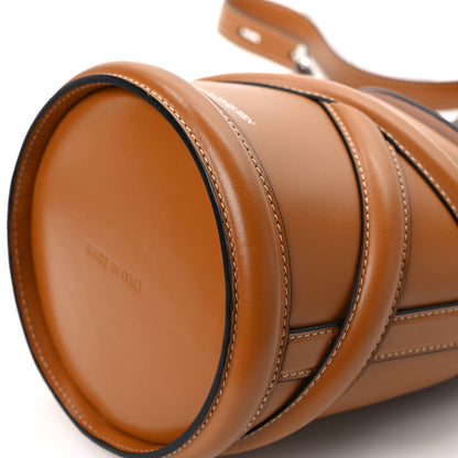 Alexander McQueen Calfskin The Curve Small Shoulder Bag Tan 12 of 13