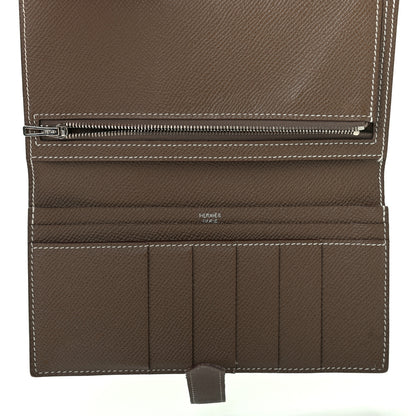 Hermes Epsom Bearn Gusset Wallet Etoupe 5 of 6