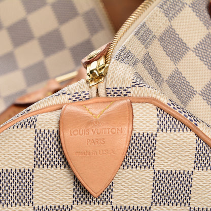 Louis Vuitton Damier Azur Speedy 35 6 of 7