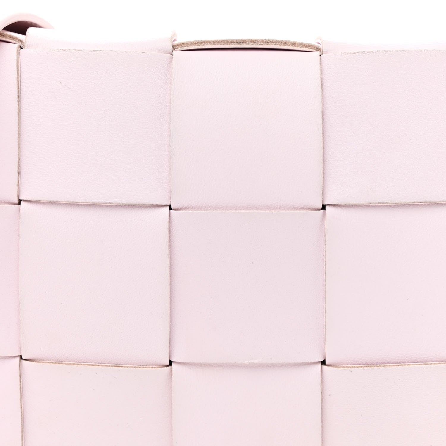 Bottega Veneta Lambskin Maxi Intrecciato Cassette Crossbody Bag Bliss Washed 8 of 10