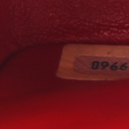 Chanel Lambskin Quilted Mini Square Flap Red 6 of 12