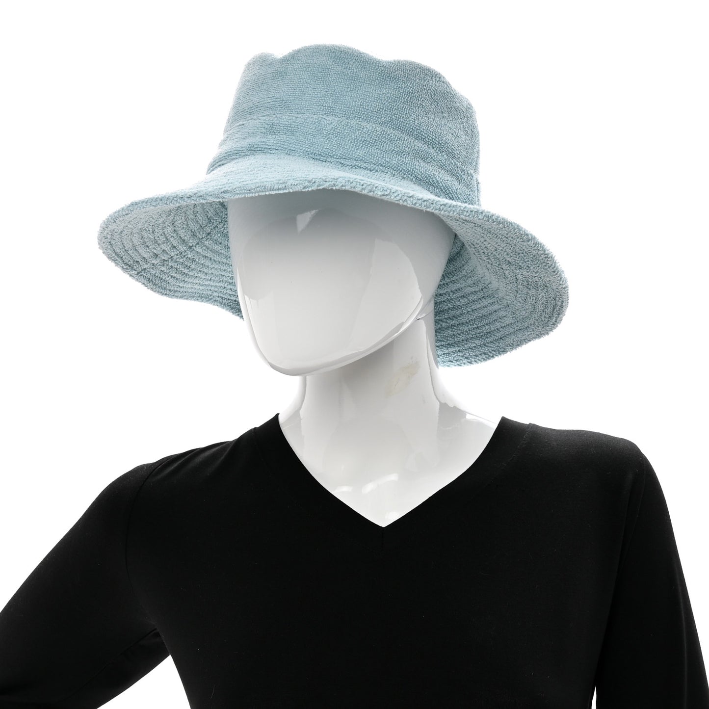 Cotton Eden Bucket Hat 57 Light Blue