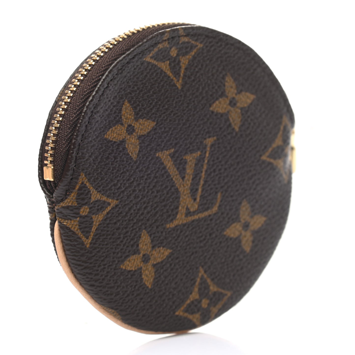 Monogram Round Coin Purse