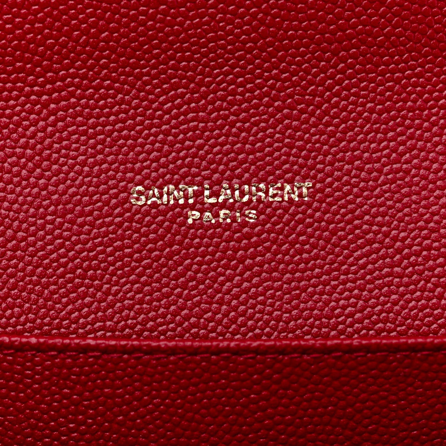 Grain de Poudre Mini Uptown Crossbody Bag Red