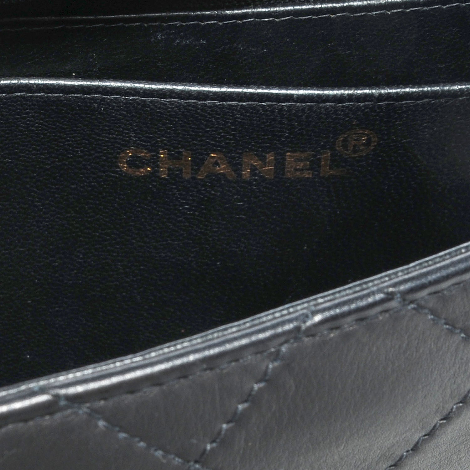 Chanel Lambskin Quilted Medium Kelly Flap Bag Black 5 of 7