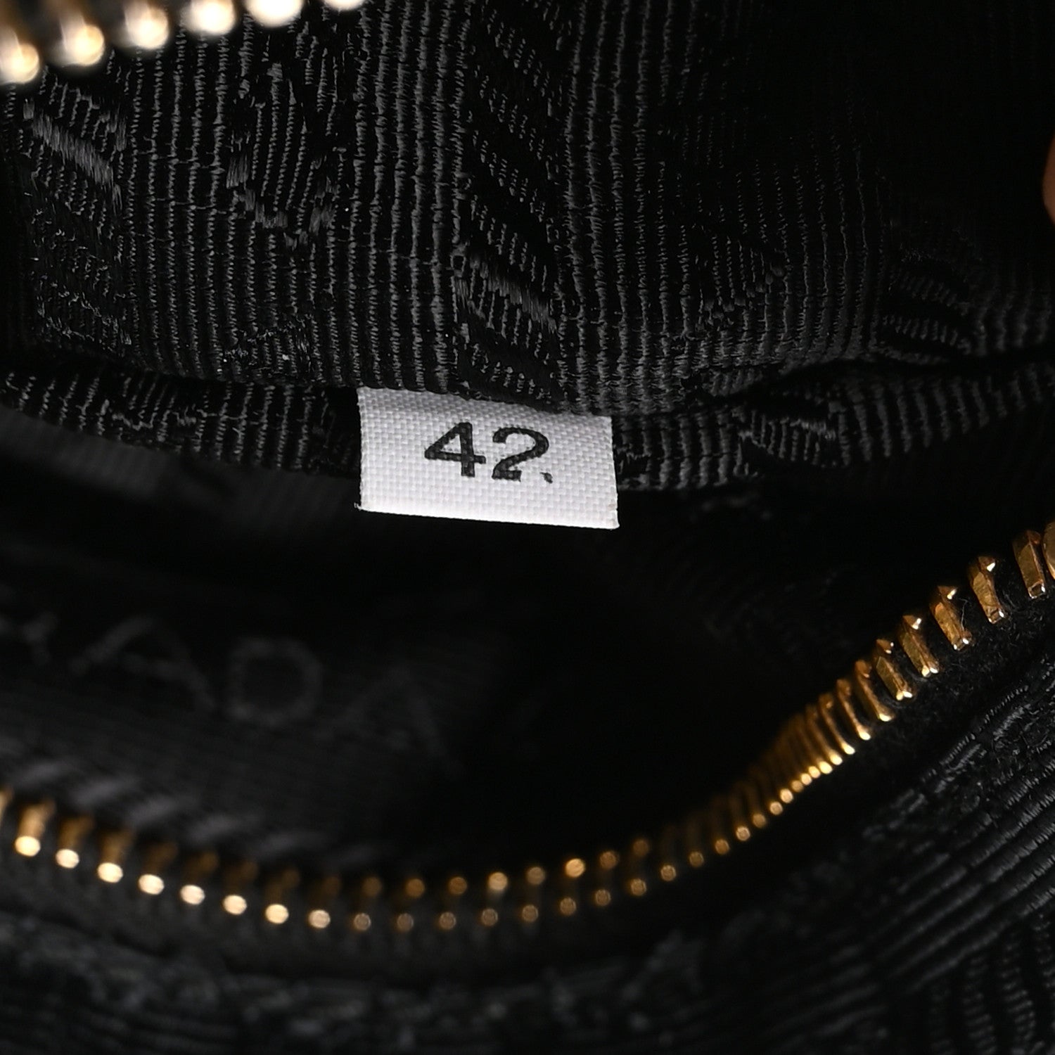 Prada Vitello Daino Pochette Bag Black 8 of 12