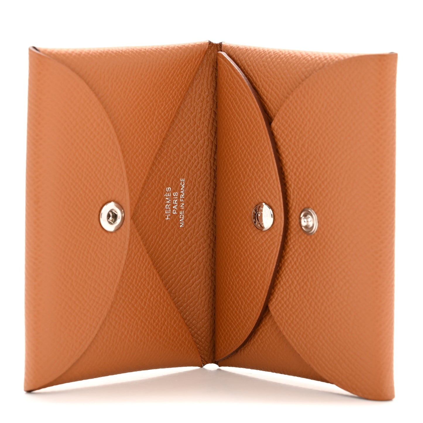 Epsom Calvi Duo Card Case Gold