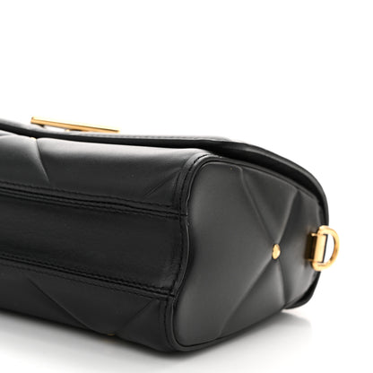 Louis Vuitton Lambskin Quilted Twist MM Black 10 of 10