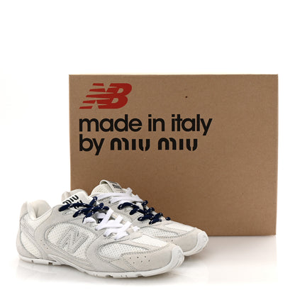 Miu Miu X NEW BALANCE Suede 530 SL Sneakers 36 White 10 of 10