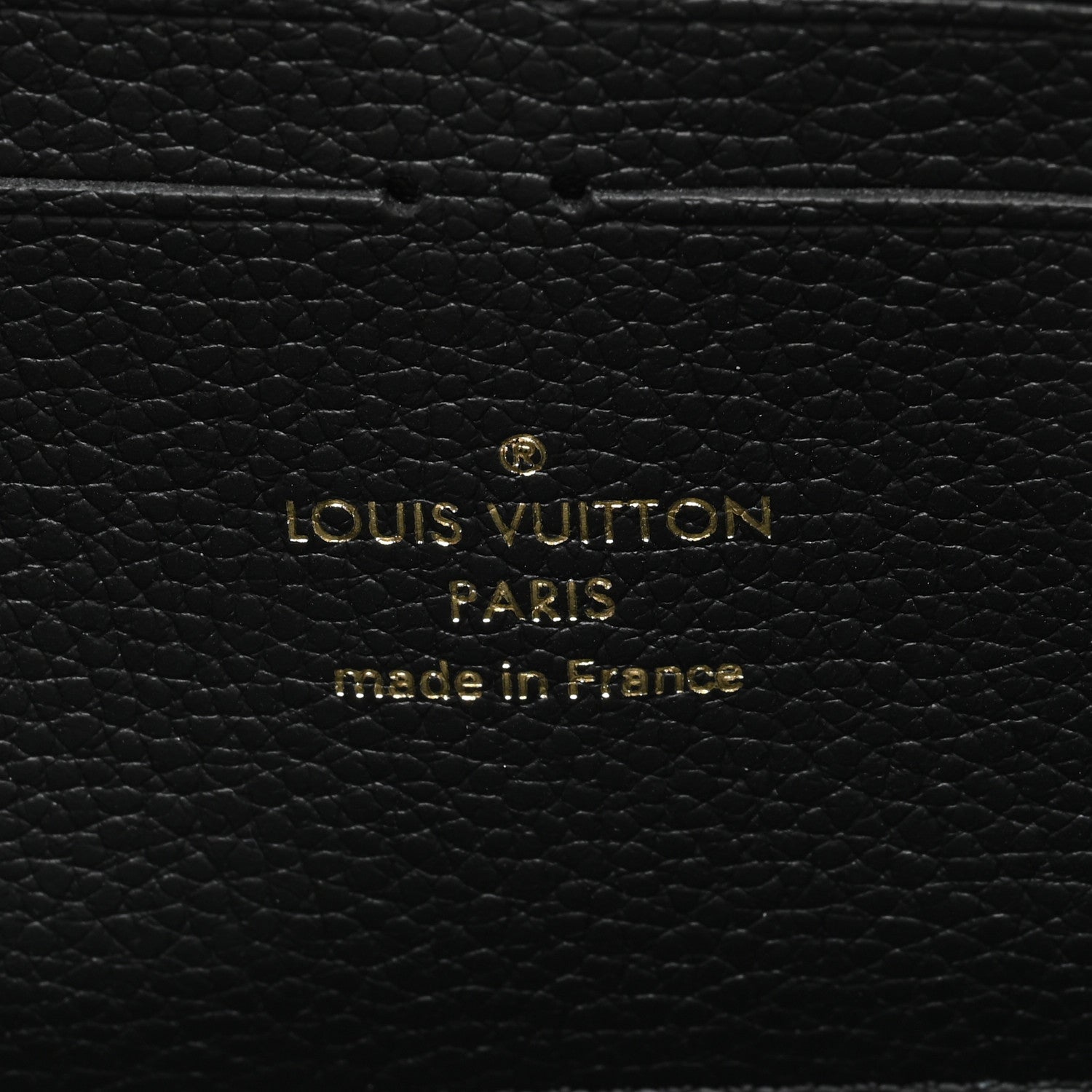 Louis Vuitton Empreinte Clemence Wallet Black 6 of 7