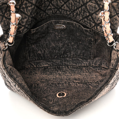 Chanel Denim Quilted Denimpression Flap Rose Clair 5 of 10
