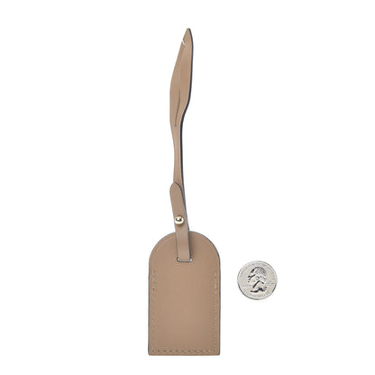 Louis Vuitton Calfskin Small Luggage Tag Sesame 2 of 4