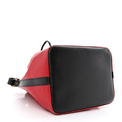 Louis Vuitton Epi Petit Noe Red Black 4 of 13