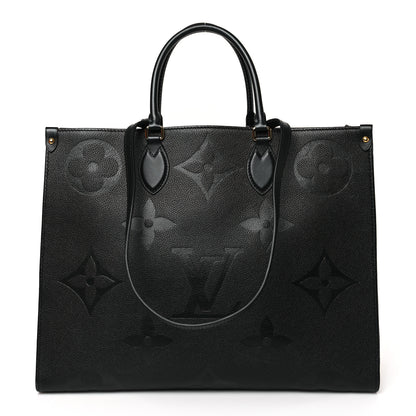 Louis Vuitton Empreinte Monogram Giant Onthego GM Black 1 of 8