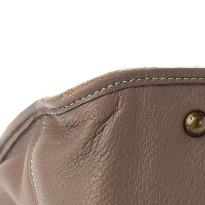 Prada Cervo Deerskin Tote Bambu 7 of 12