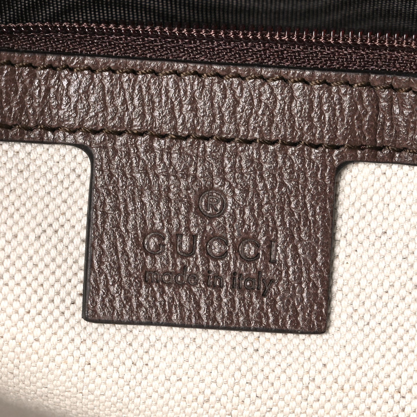 GG Supreme Monogram Web Ophidia GG Toiletry Case Beige New Acero