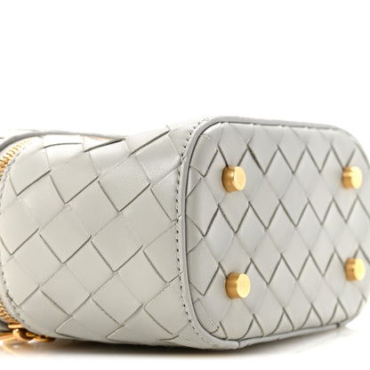 Bottega Veneta Nappa Intrecciato Small Vanity Case On Strap Agate Grey 8 of 10