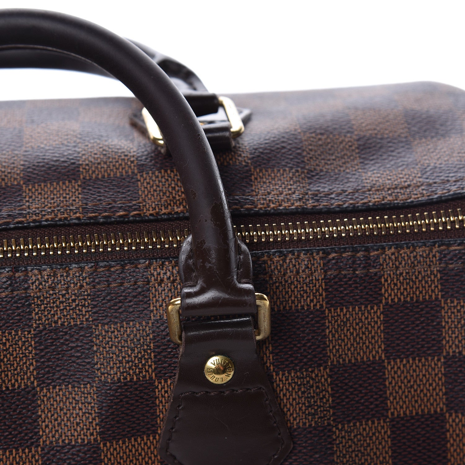 Louis Vuitton Damier Ebene Speedy 30 14 of 22