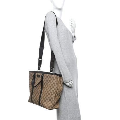 Gucci GG Monogram Large Joy Tote Bag Dark Brown 2 of 13