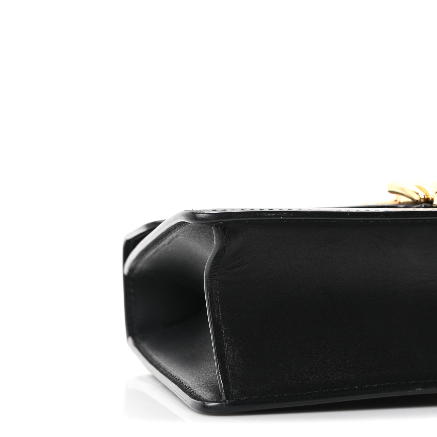 Gucci Calfskin Small Sylvie Shoulder Bag Black 9 of 10