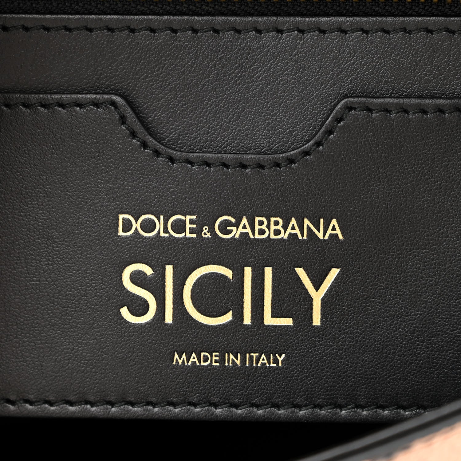 Dolce & Gabbana Dauphine Leopard Graffiti Print Medium Miss Sicily Satchel Black 6 of 11