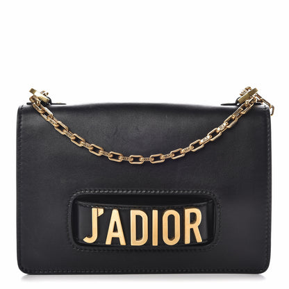 Christian Dior Calfskin J'Adior Chain Flap Bag Black 1 of 9