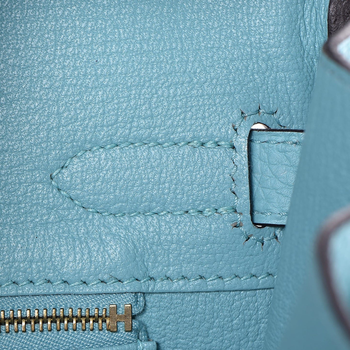 Togo Birkin 30 Bleu Atoll
