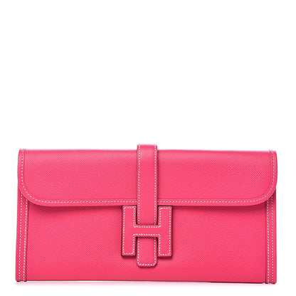 Hermes Epsom Jige Elan 29 Clutch Rose Tyrien 1 of 7
