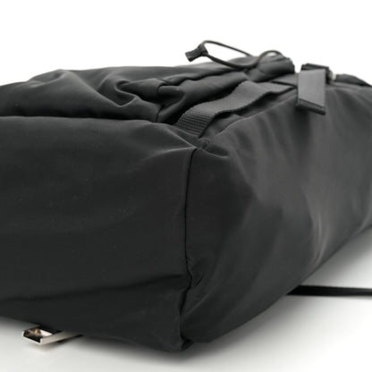 Prada Tessuto Nylon Montagna Double Buckle Backpack Black 11 of 11