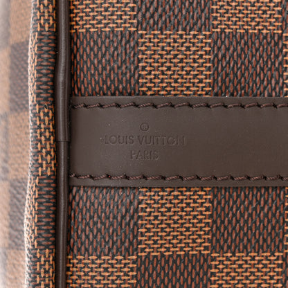 Louis Vuitton Damier Ebene Speedy Bandouliere 25 6 of 10